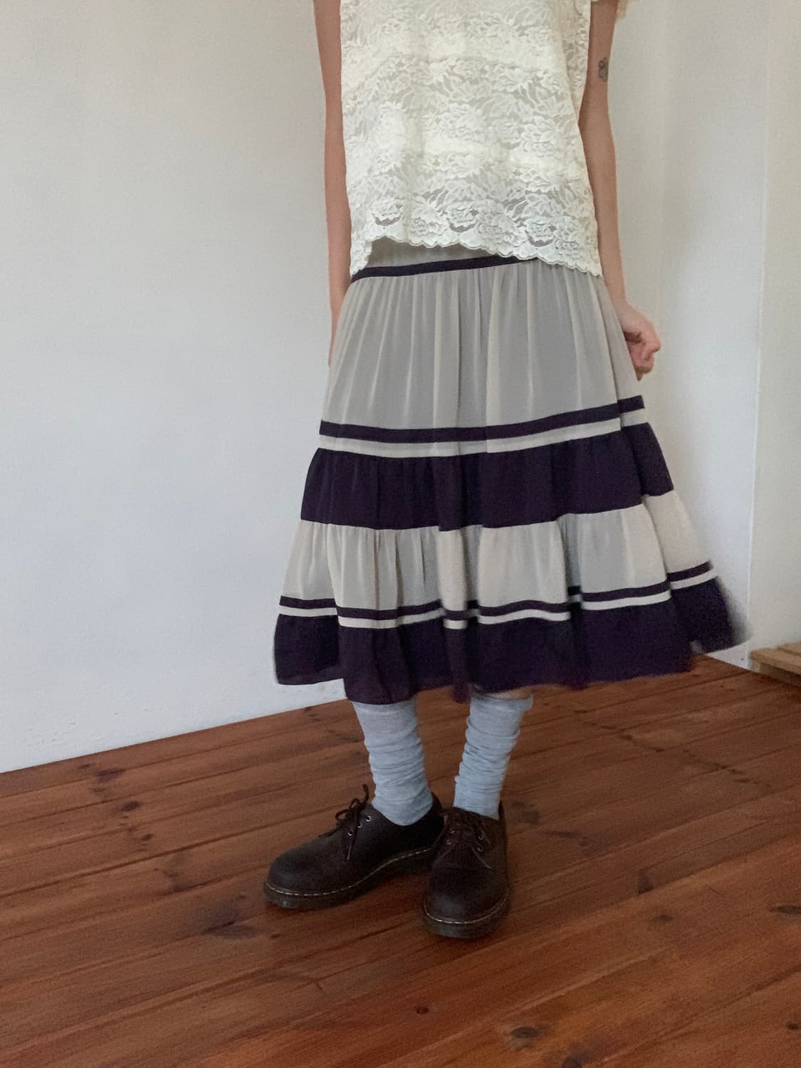 Ray BEAMS Cancan Long Skirt 상품이미지4