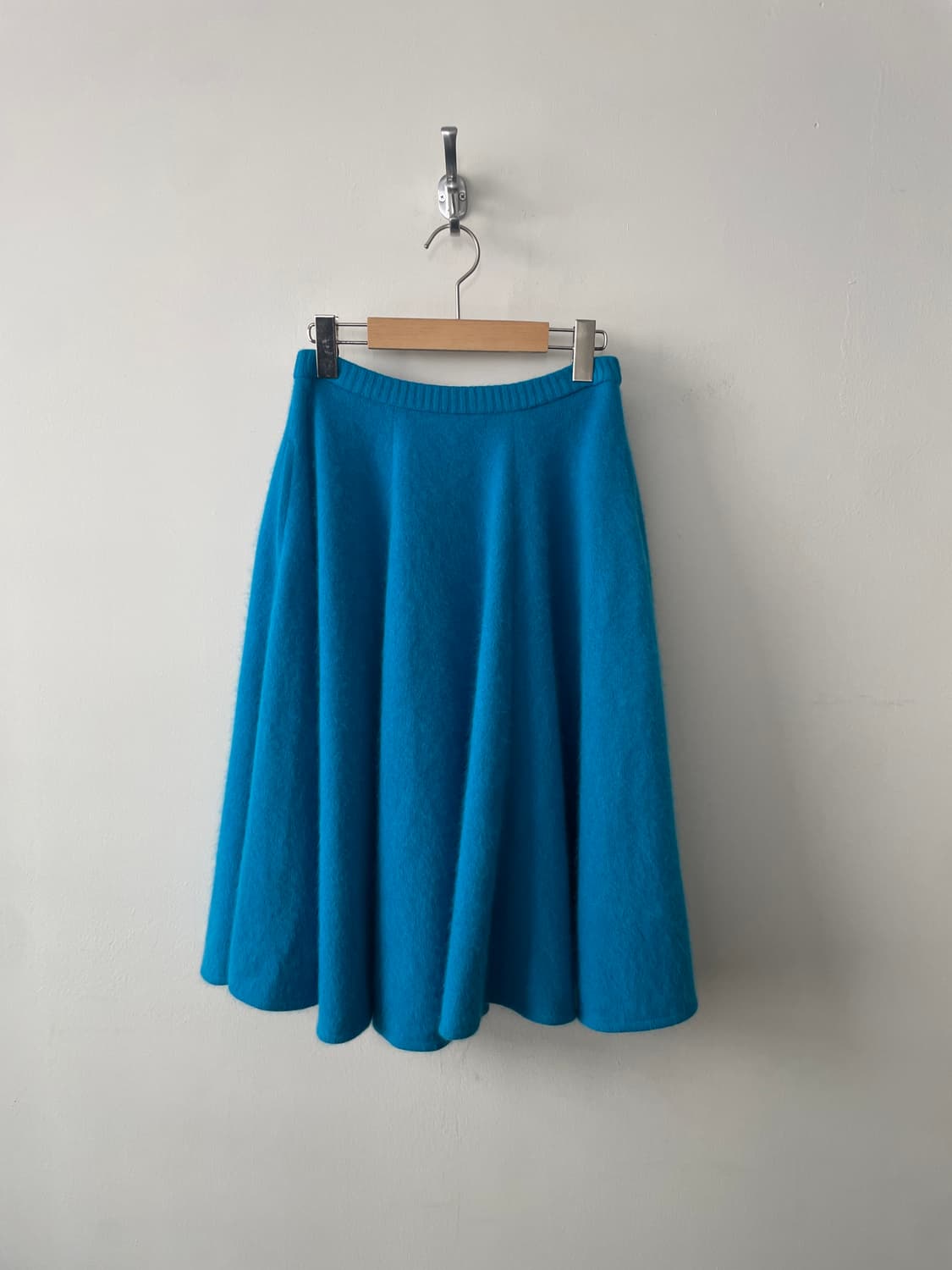 vintage angora banding flare skirt 상품이미지2