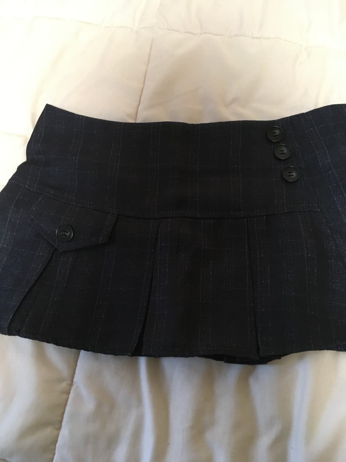 checkered skirt 상품이미지1