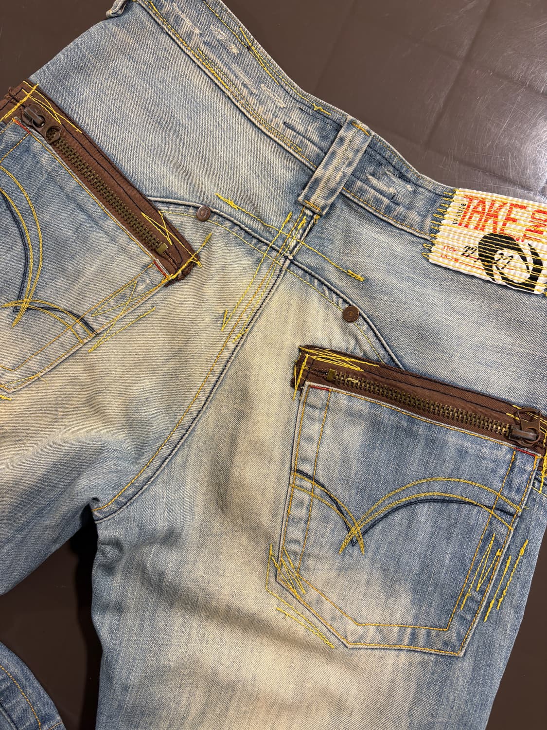 빈티지 데님팬츠 상품이미지7