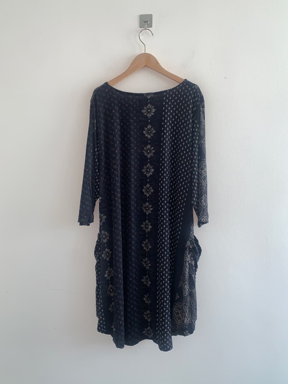Oriental mood dress(navy) 상품이미지8