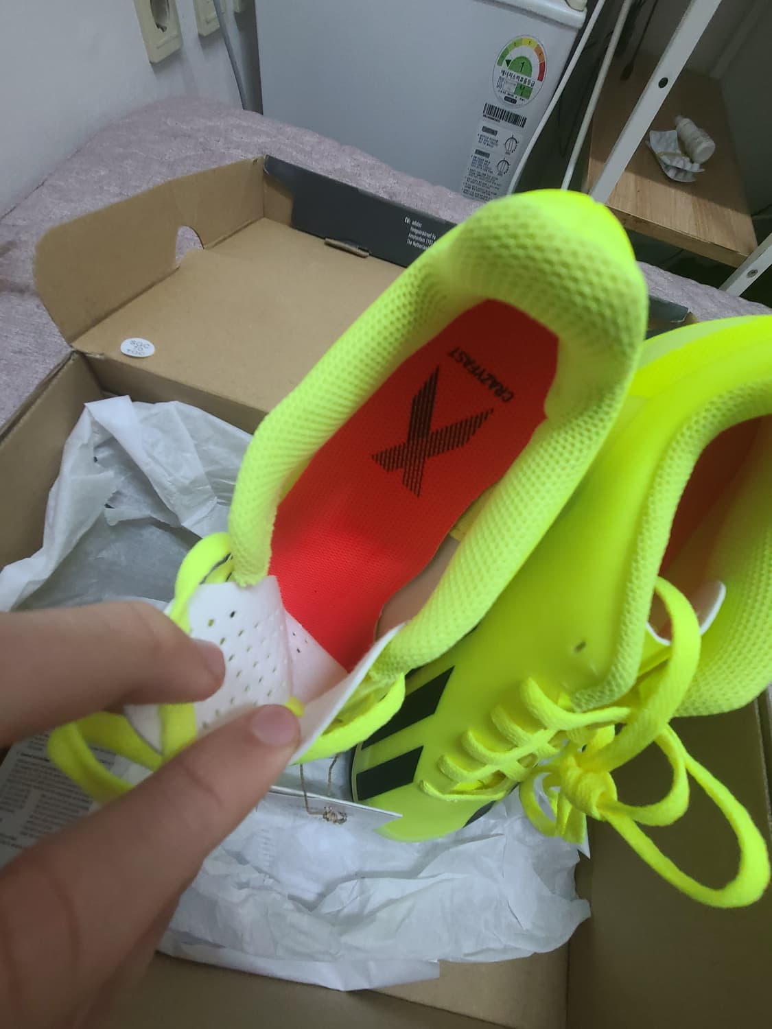 새상품) 아디다스 크레이지패스트 풋살화 245 상품이미지5