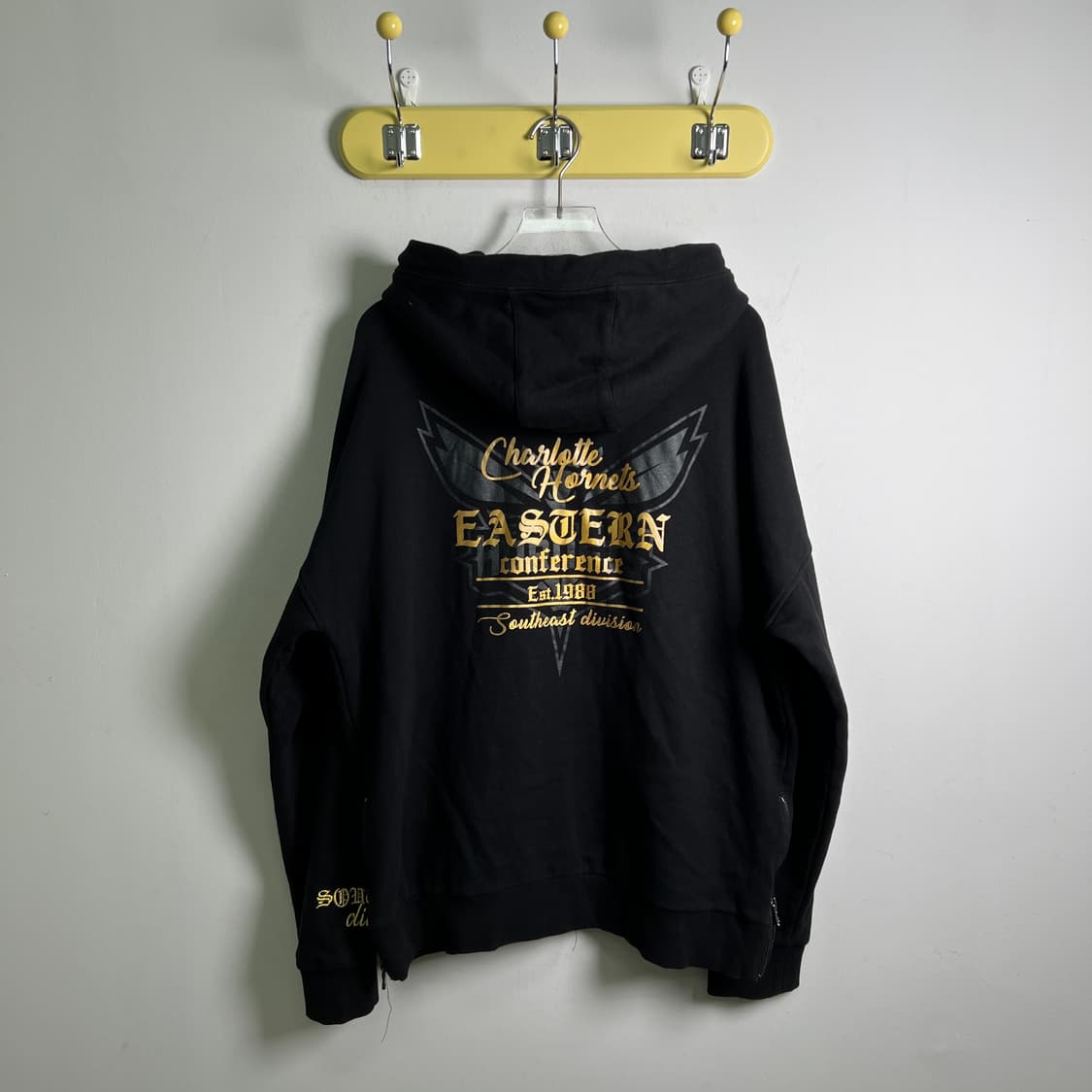 NBA 샬럿 호네츠 블랙 후드집업 L 상품이미지2