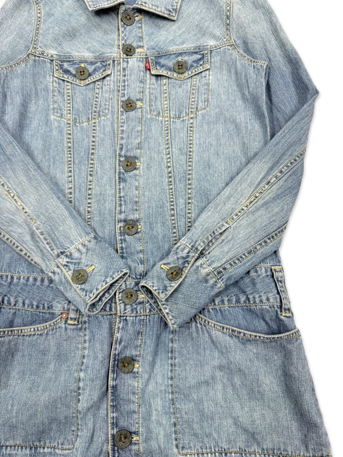 빈티지 리바이스 데님 미니 원피스 상품이미지4
