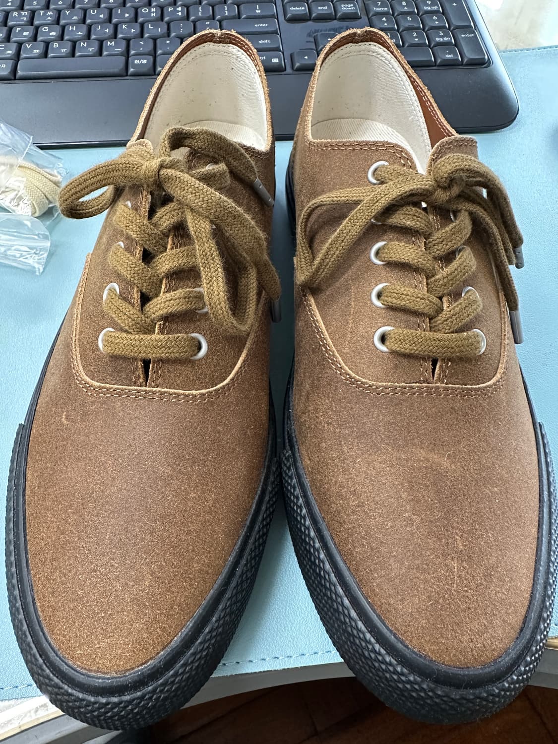 rrl 러프아웃 스웨이드 스니커즈 9D 상품이미지1