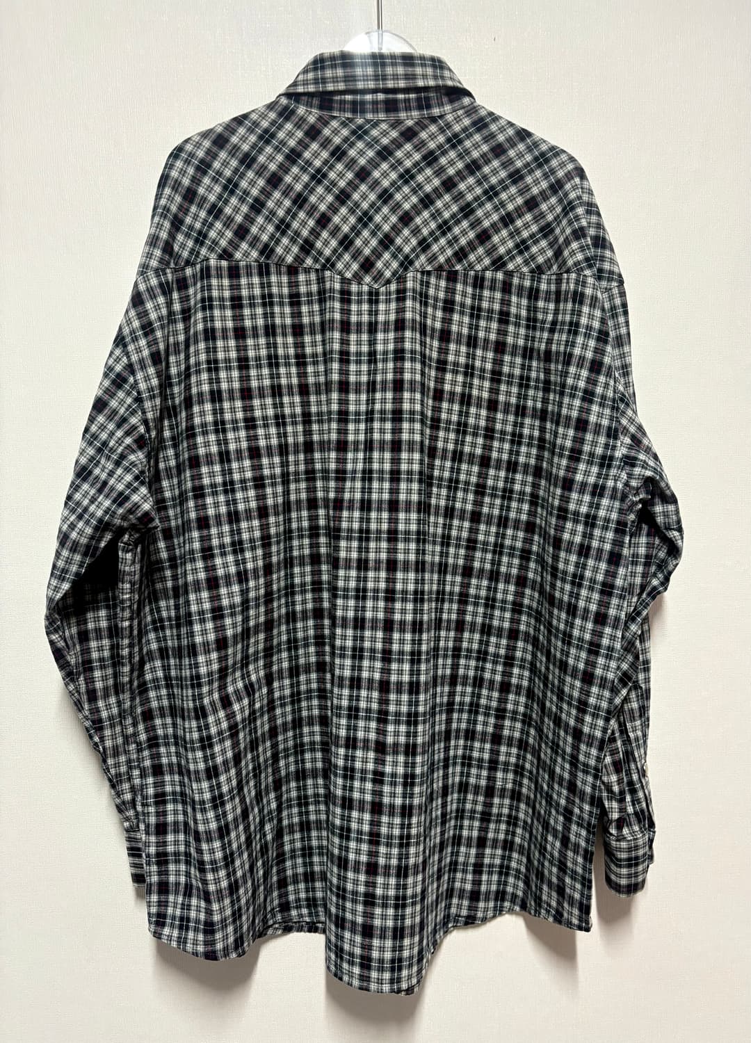[XL] 90's West Coast Choppers 웨스턴 체크셔츠 상품이미지2