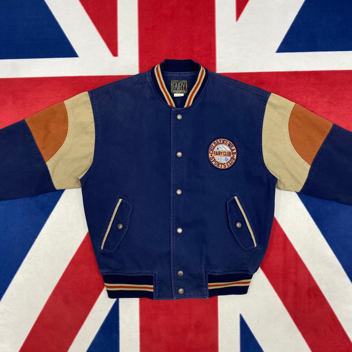 빈티지 바시티 자켓 실측 100 상품이미지2