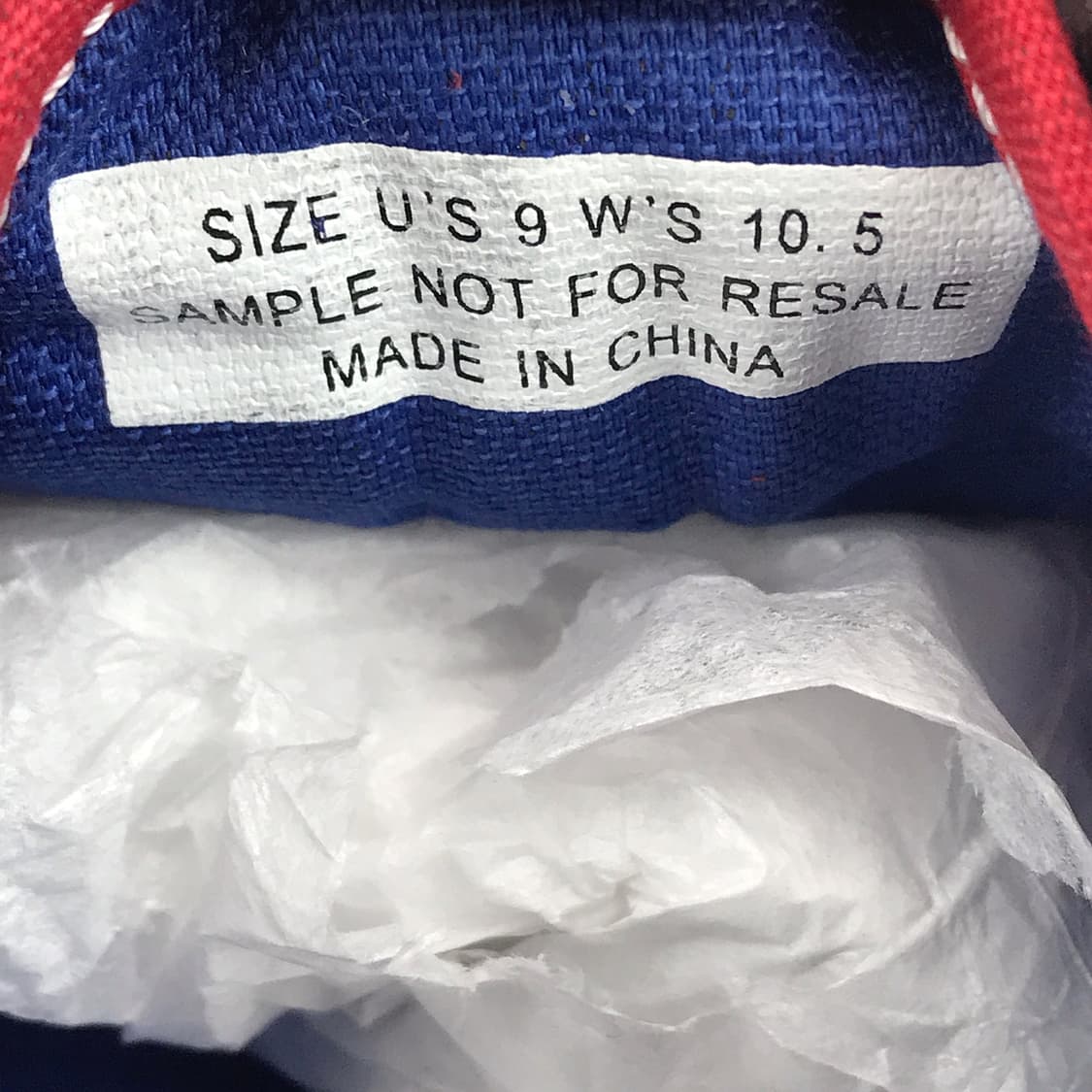 반스 vans 블루 레드 올드스쿨 스니커즈 신발 남성270 상품이미지8