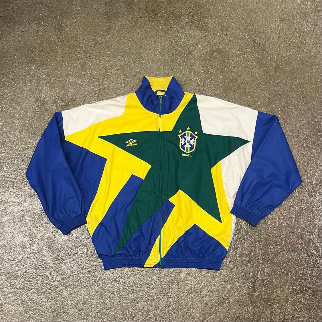 90s Umbro 브라질 국대 트랙 자켓 (105) 상품이미지1