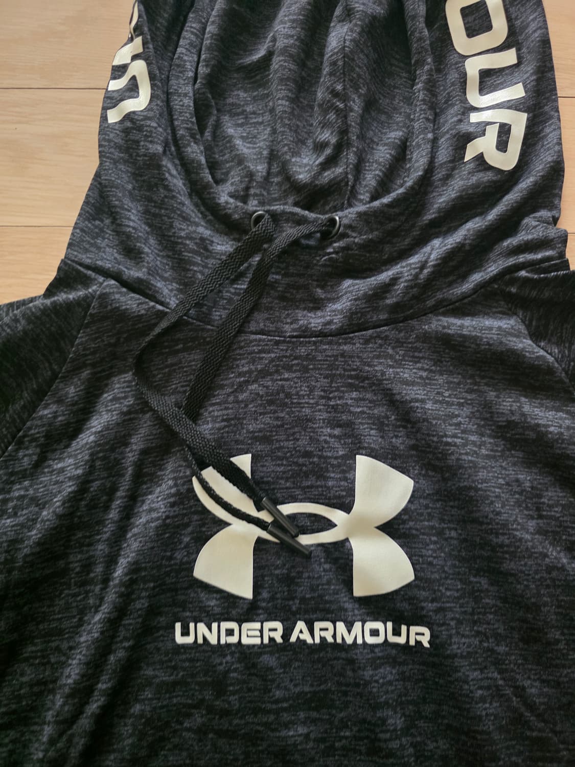 언더아머 프린팅 후드티 운동복 상품이미지2