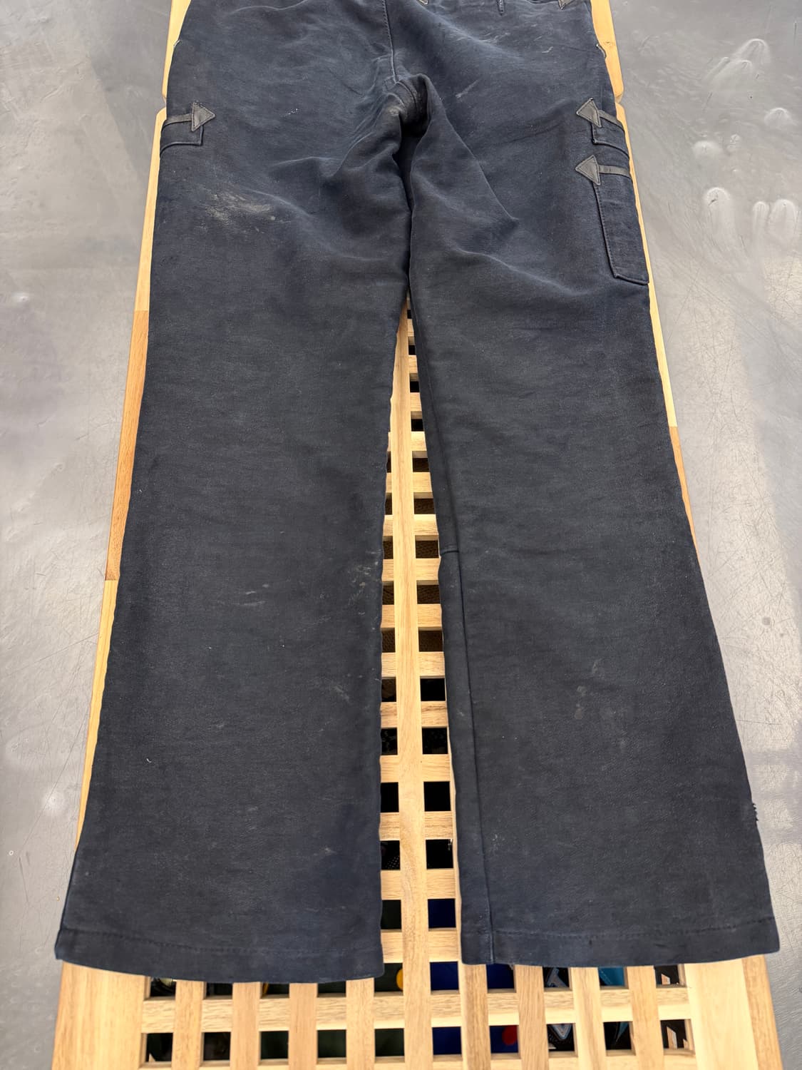 80s GERMANY LOGGER MOLESKIN 블랙몰스킨팬츠 상품이미지9