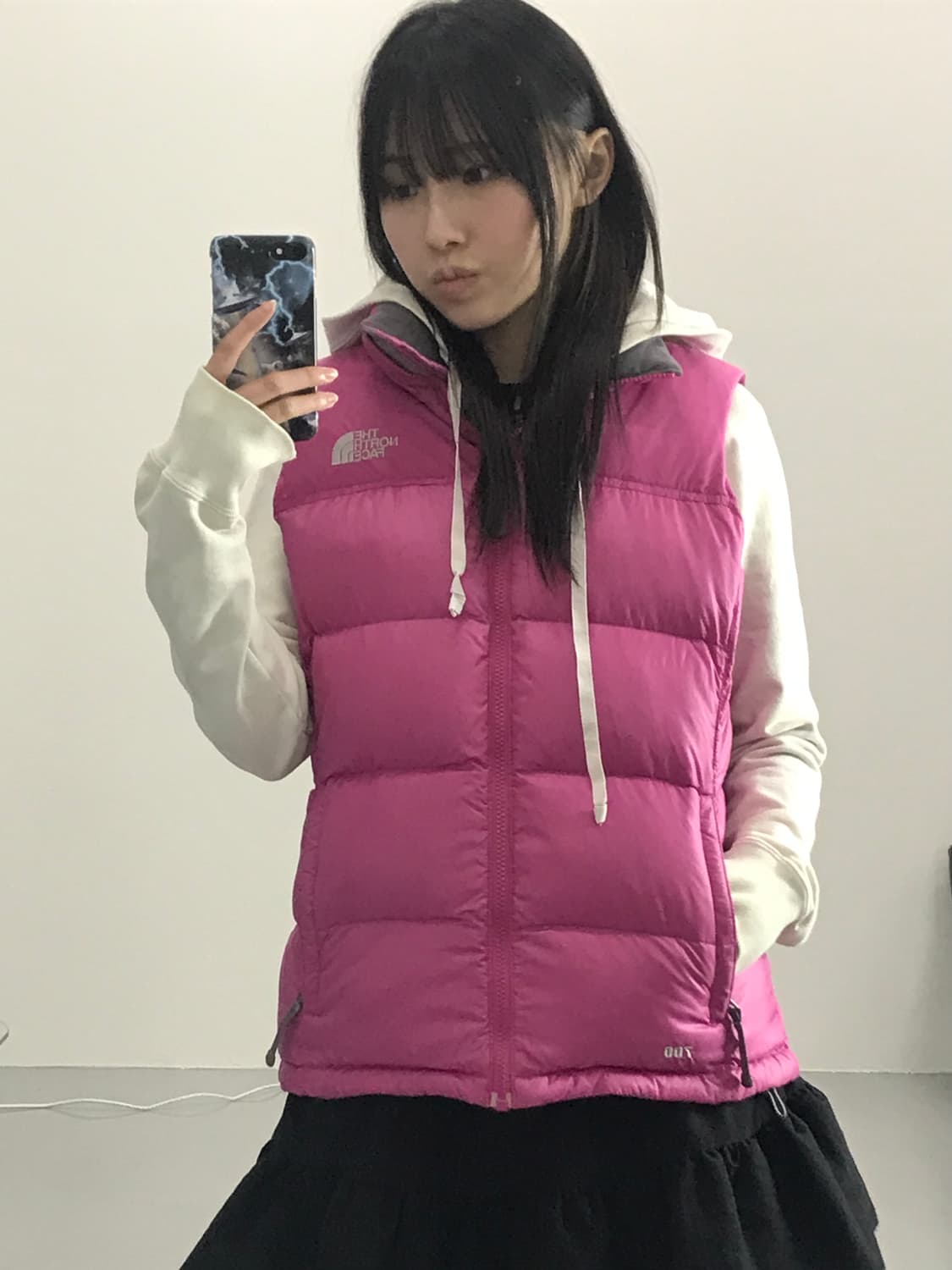 The North Face Pink Puffer Vests 상품이미지2