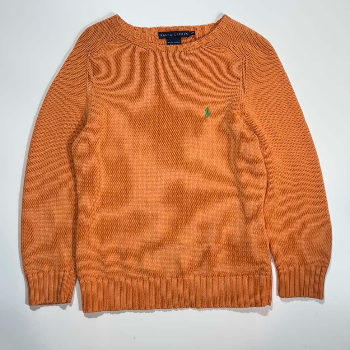 폴로 랄프로렌 오렌지 니트 스웨터 상품이미지2