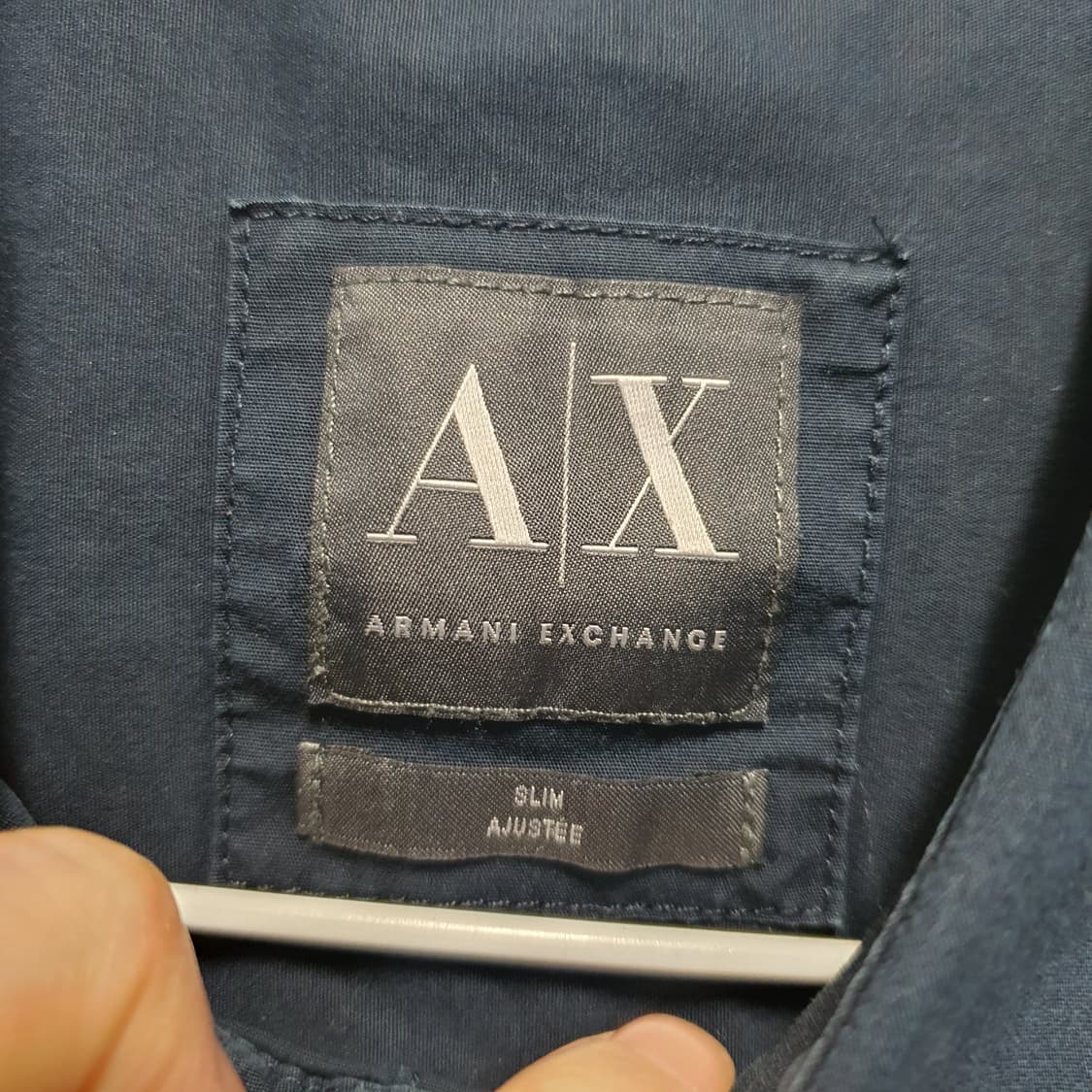 아르마니익스체인지 네이비 셔츠 남방  상품이미지4