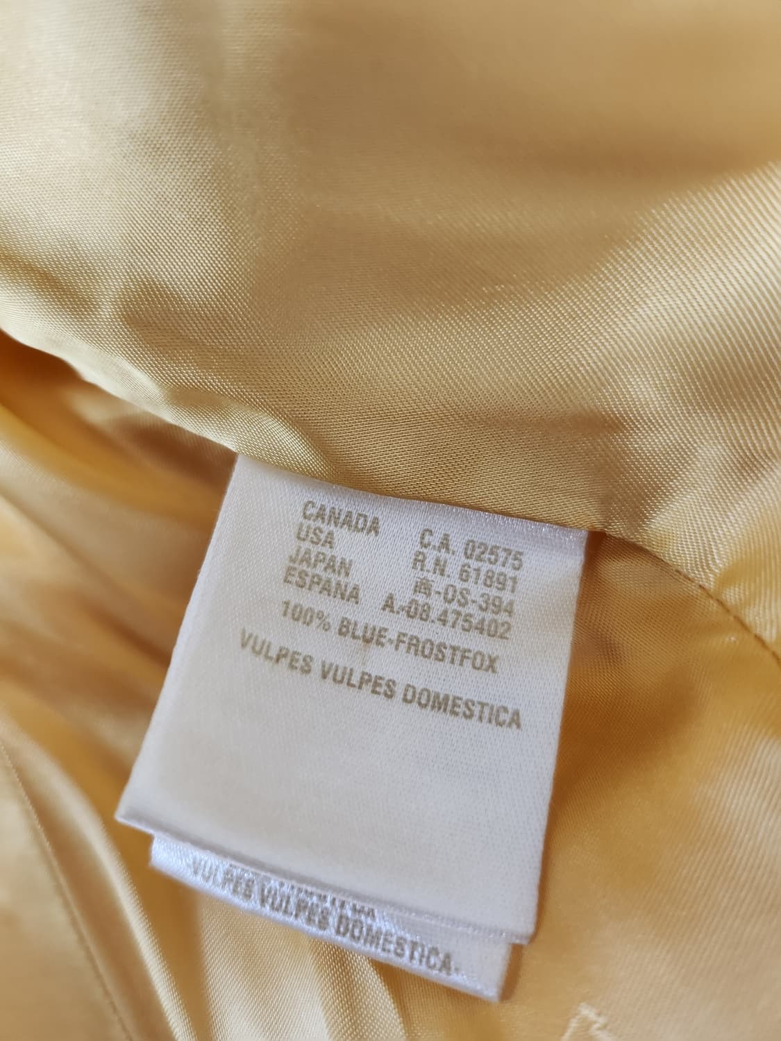 Escada 옐로우 울코트 상품이미지9