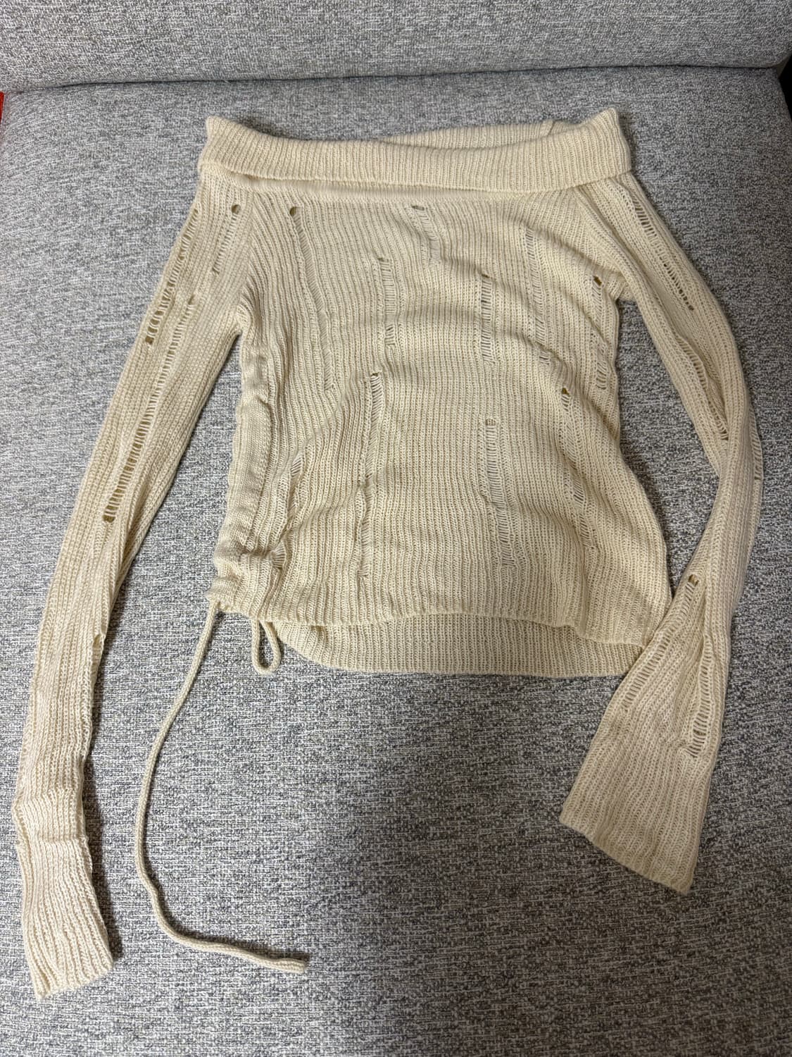 오프숄더 니트 상품이미지2