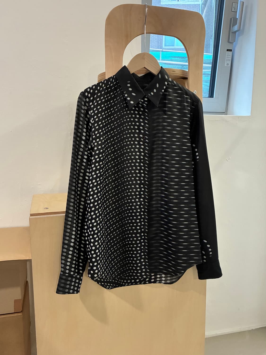 이세이 미야케 도트 셔츠 상품이미지1