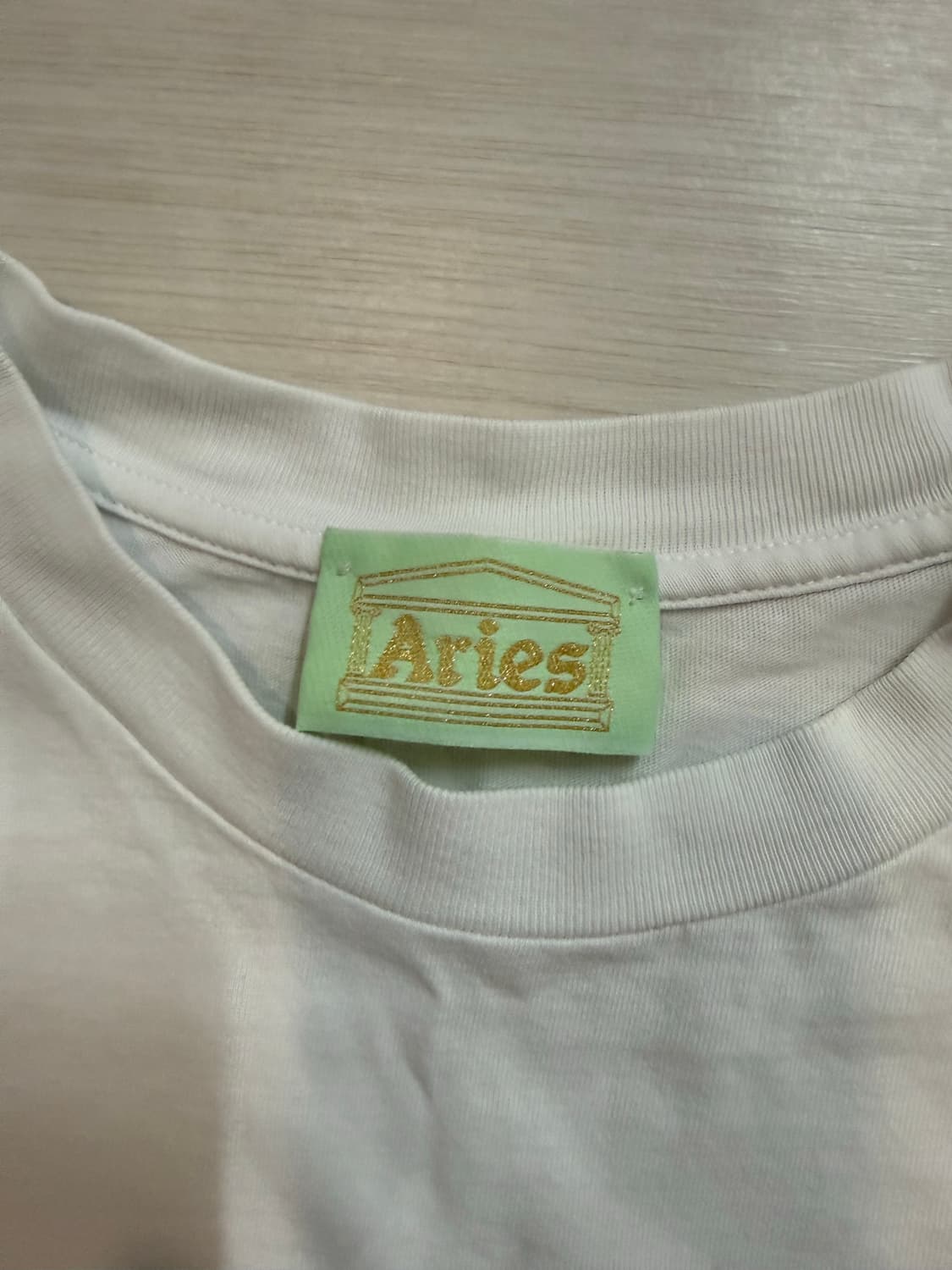 Aries 노 프로블레모 반팔티 화이트 M 상품이미지3