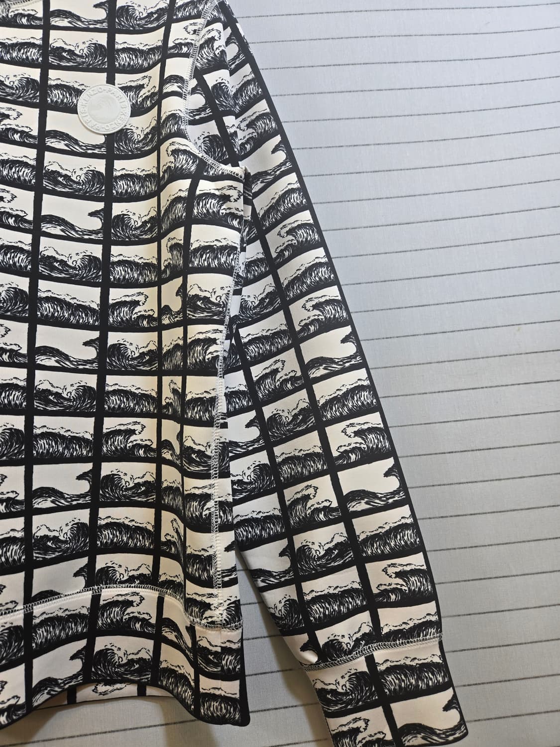 KENZO(정품) 겐조 웨이브 패턴 맨투맨 티셔츠 상품이미지8