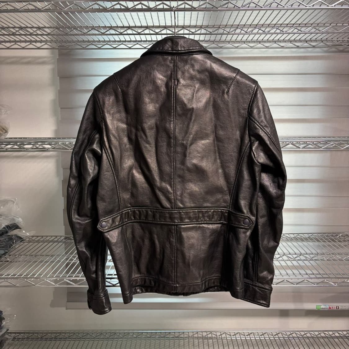 M) sage de cret 사쥬 드 크레 레더 자켓 상품이미지5