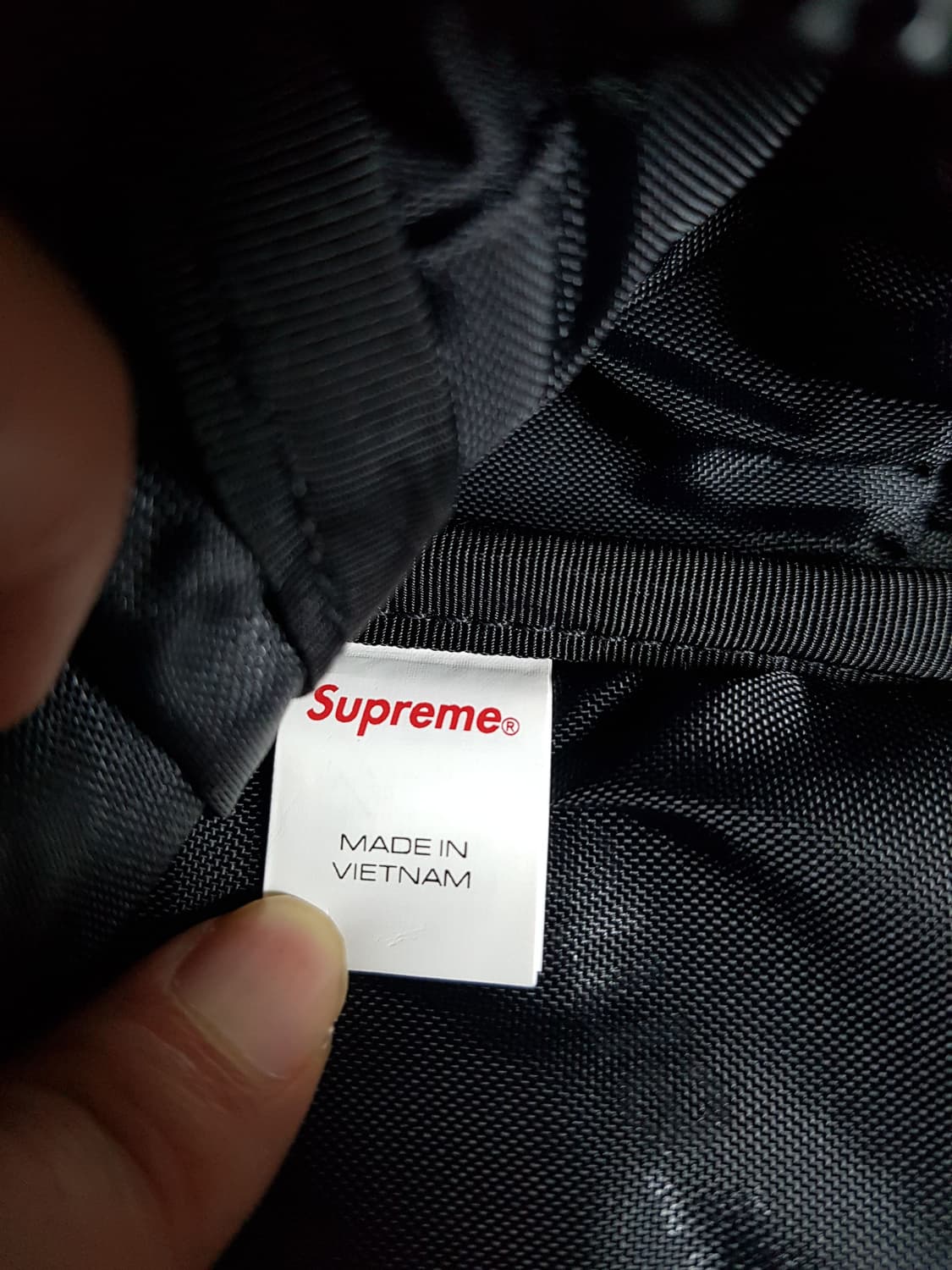 슈프림 백팩 블랙 25SS 상품이미지6