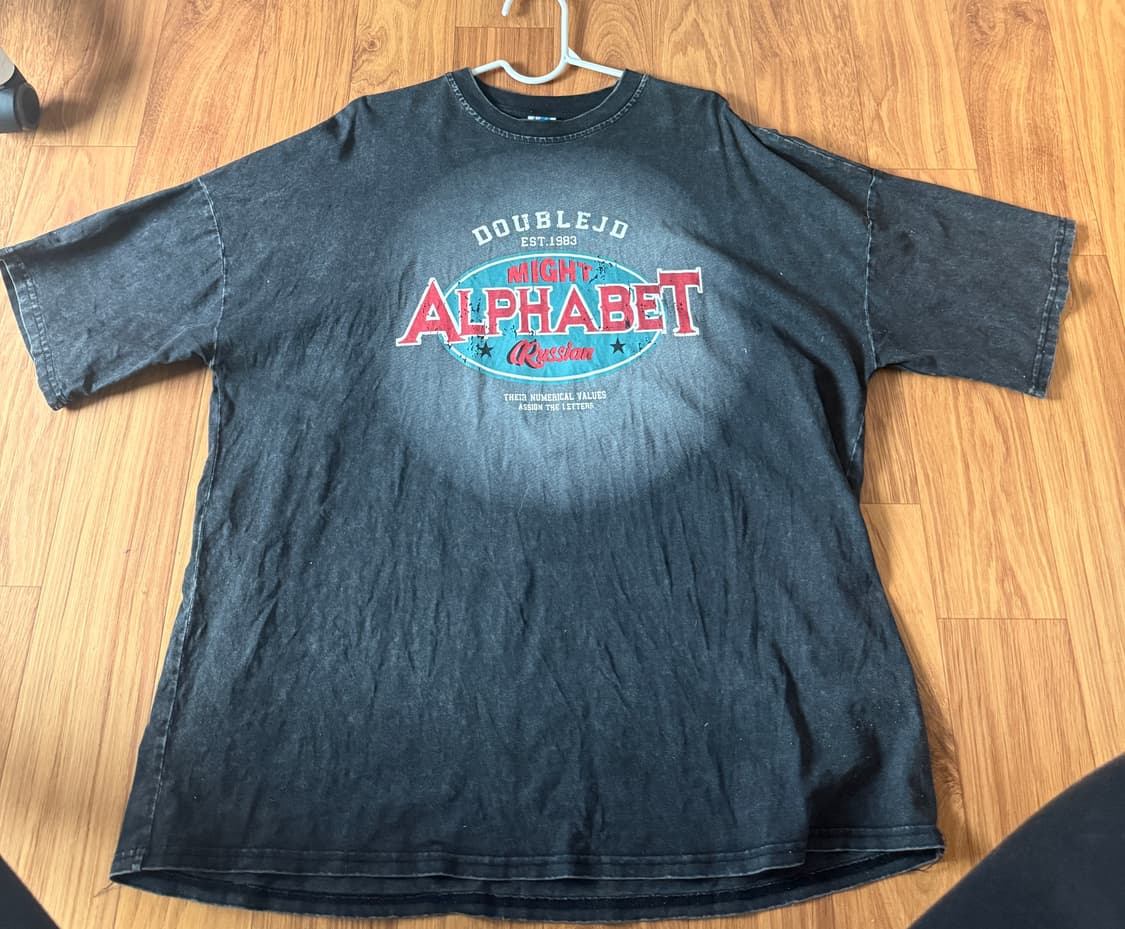 더블제이디 오버핏 스트릿 반팔 티셔츠 상품이미지1