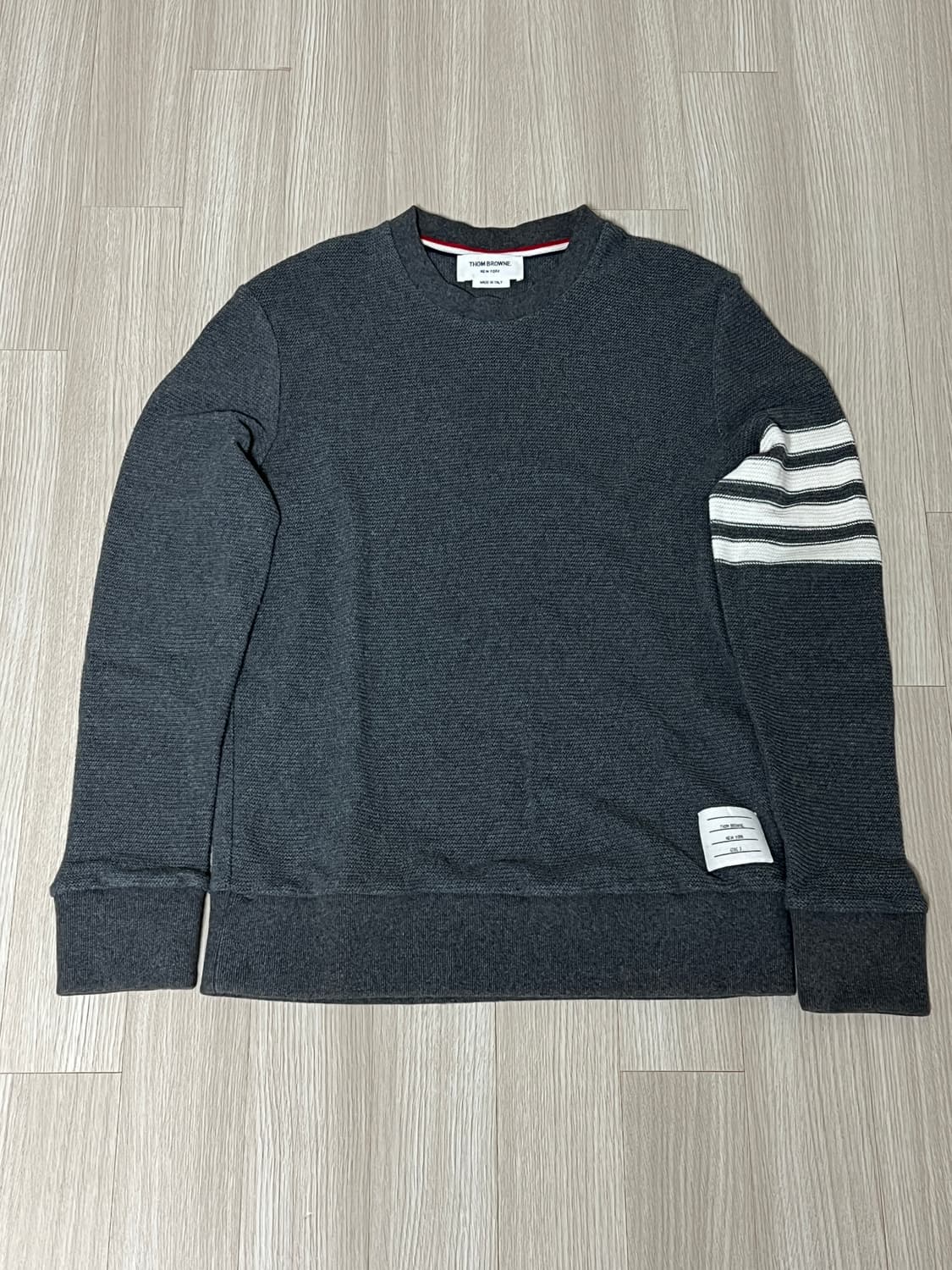 톰브라운 레이첼(와플) 맨투맨 판매합니다 상품이미지1