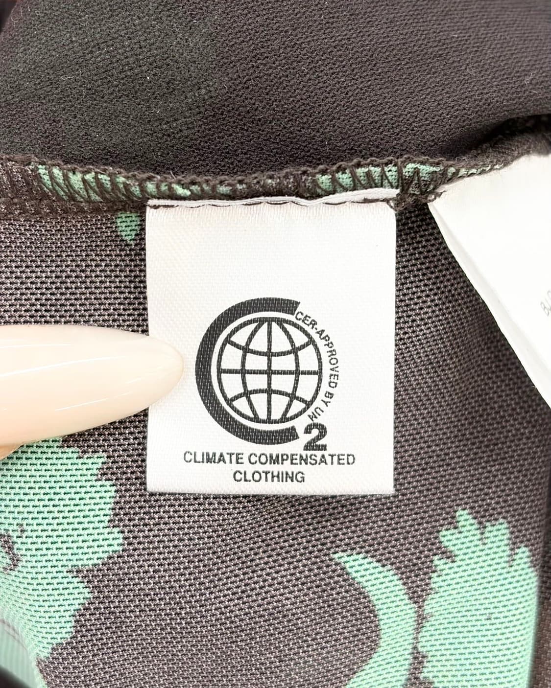 가니 블랙 프린트 메쉬 터틀넥 티셔츠  상품이미지8