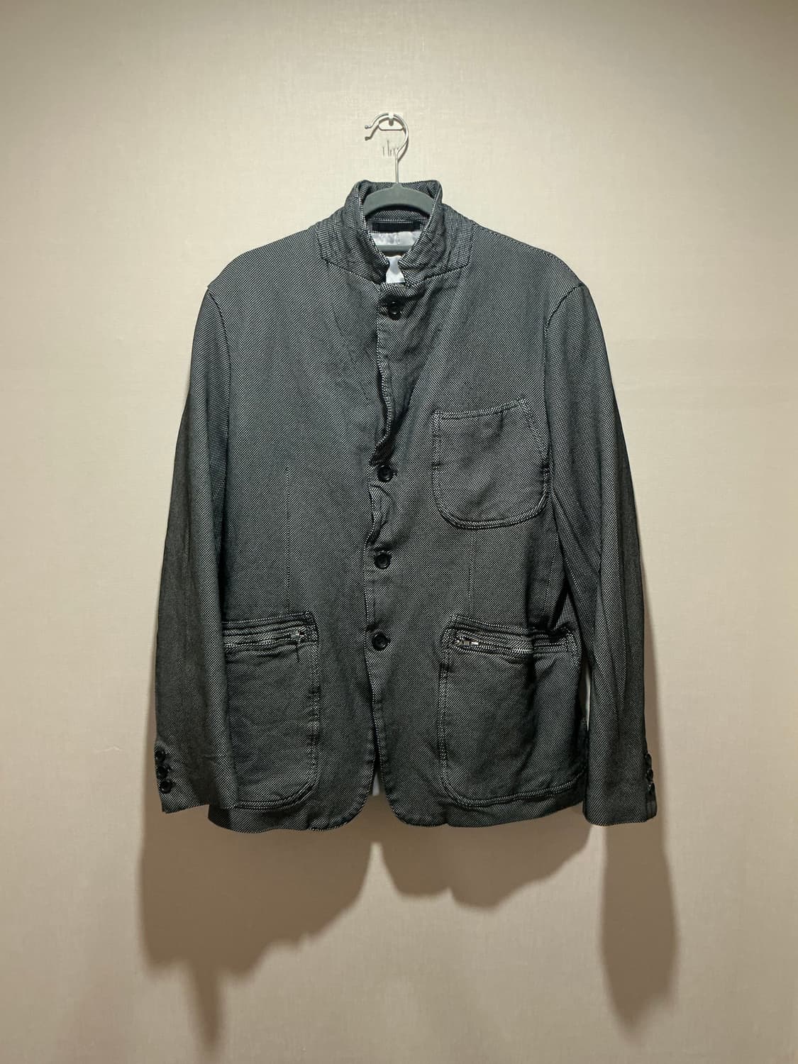 꼼데가르송 옴므 2010 축융 폴리 블레이져 상품이미지1