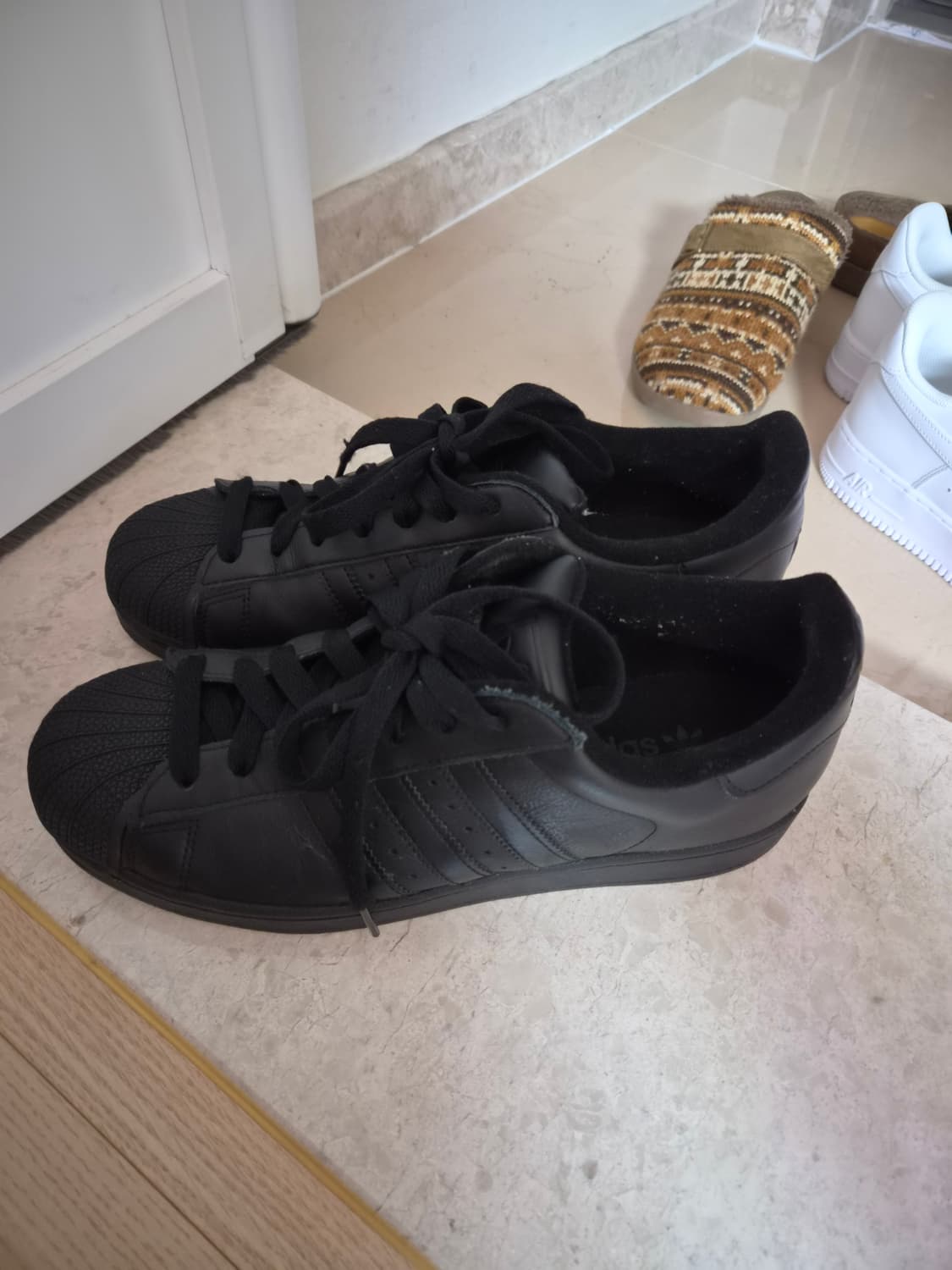 아디다스 슈퍼스타 2 II 운동화 블랙 JI0081 280사이즈 상품이미지2