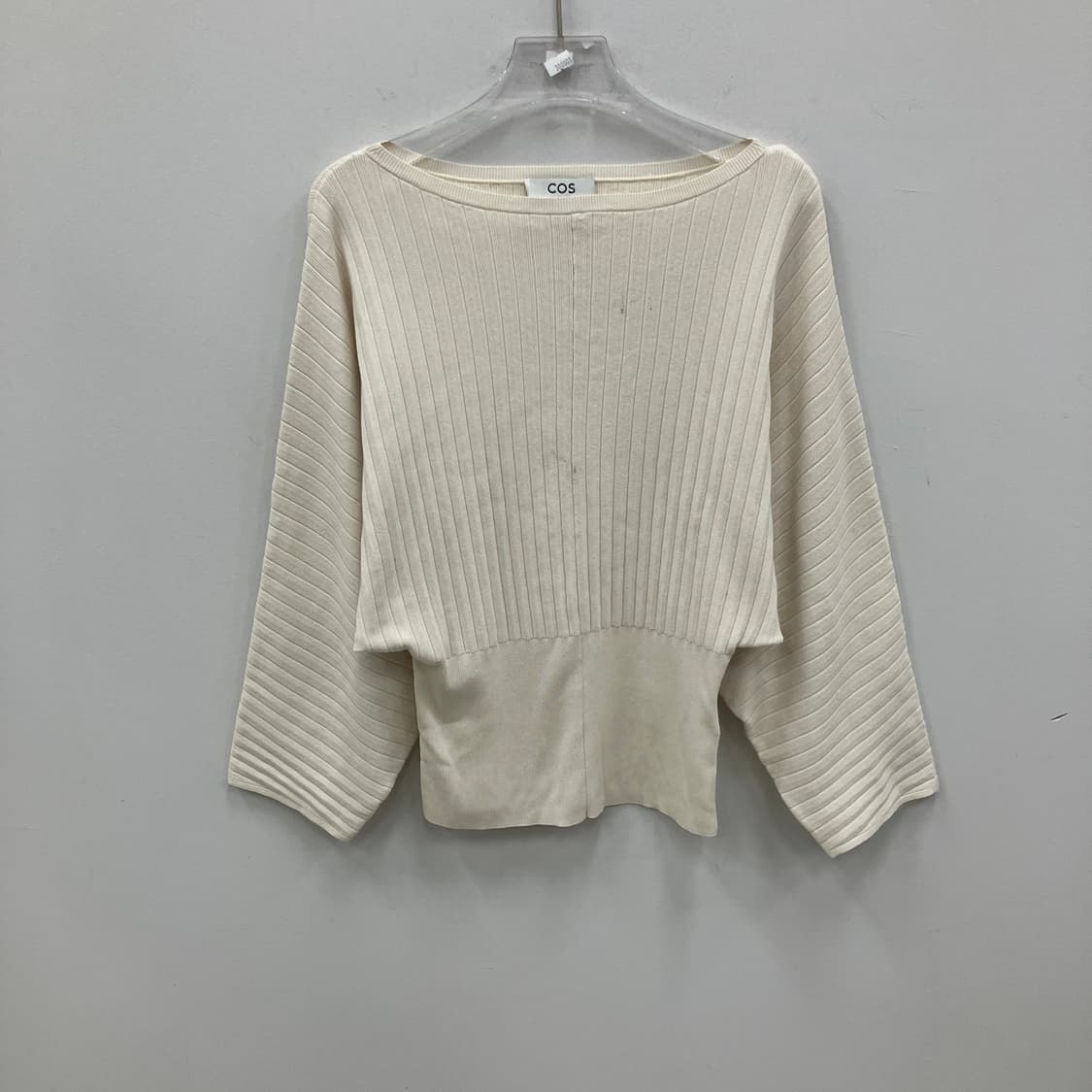 코스 레이온 보트넥 니트 XS 상품이미지1