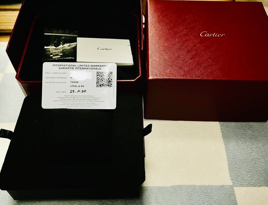 까르띠에 파샤 콤비 상품이미지6