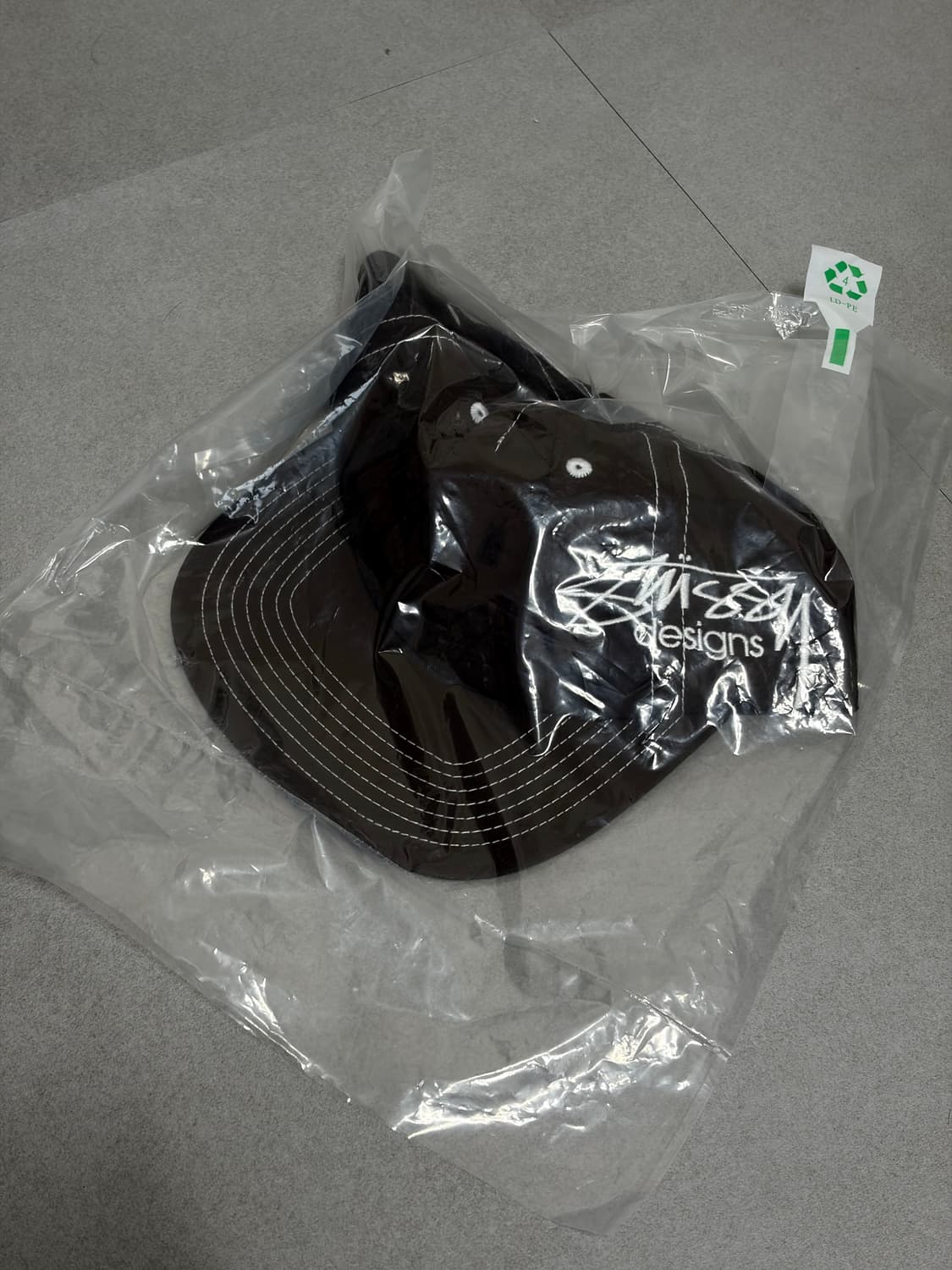 스투시 미드 뎁스 스투시 디자인 스냅백 브라운 상품이미지4