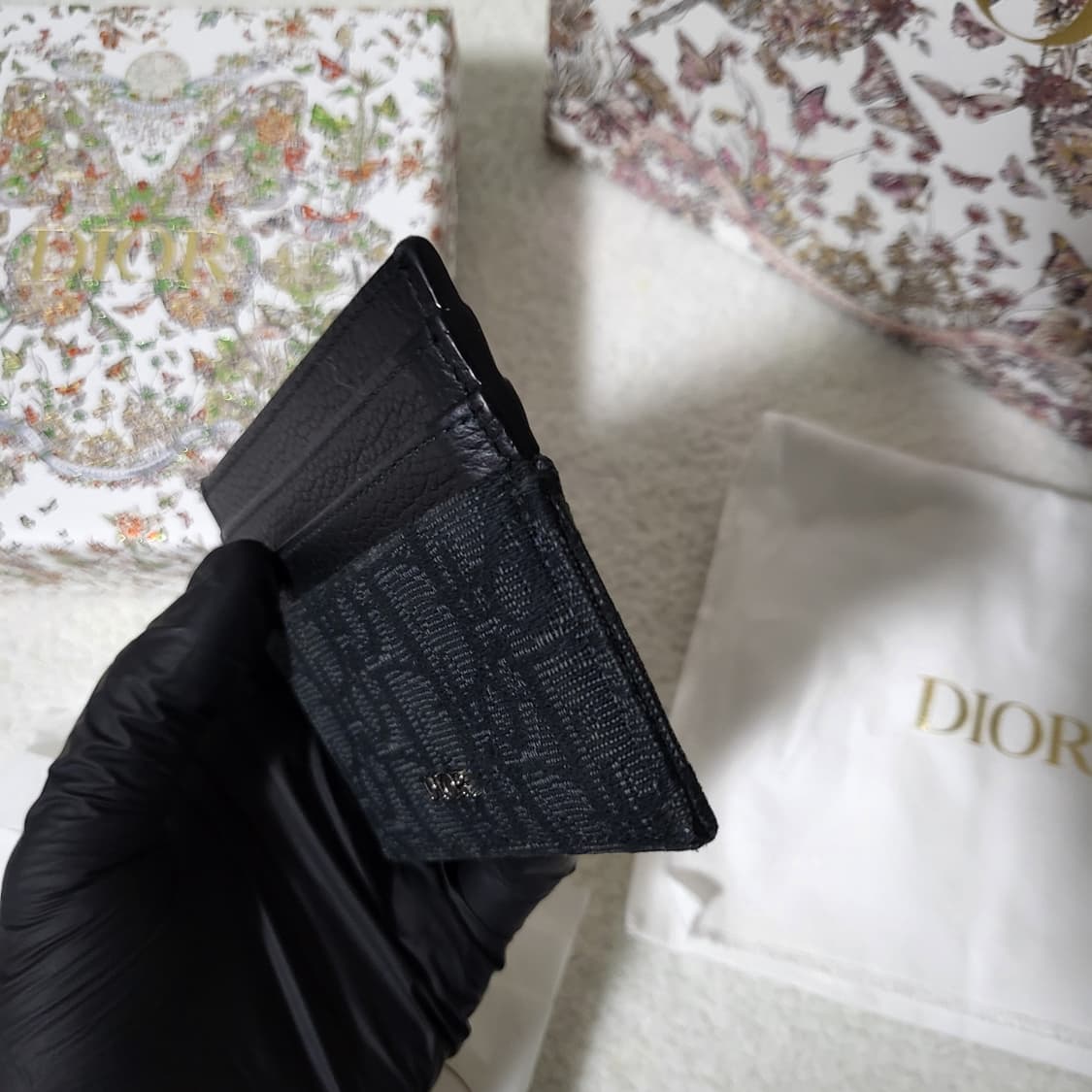 [풀구성] 디올 오블리크 카드홀더 카드지갑  상품이미지4