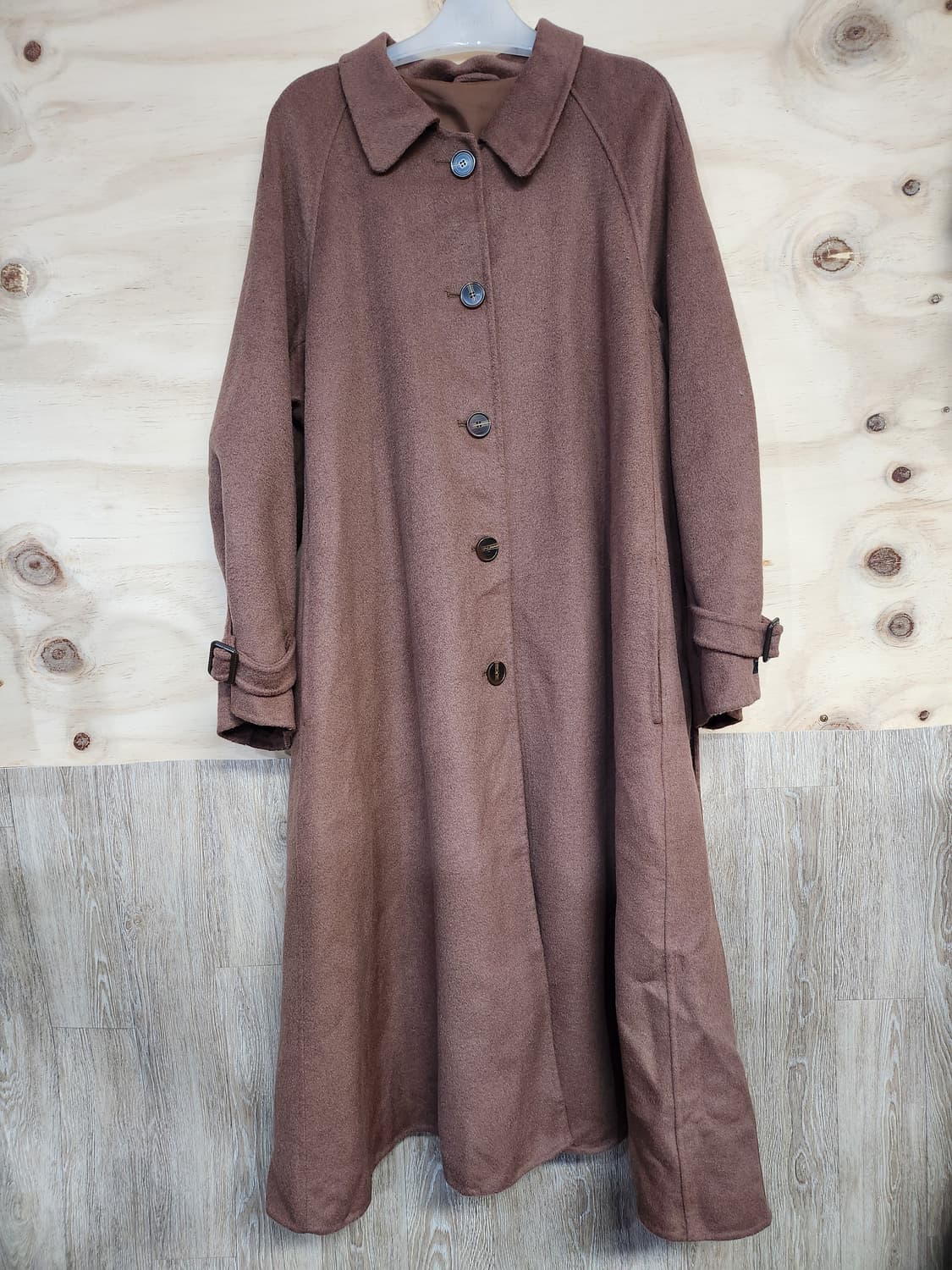 512) 66걸스 울블랜드 롱코트 상품이미지1