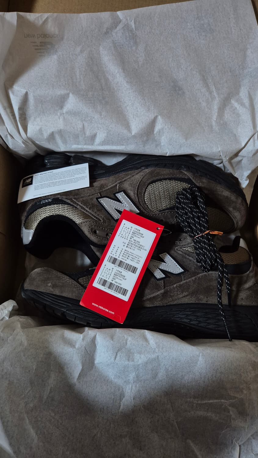 주말만이가격)뉴발란스2002 rab 다크브라운 280 상품이미지3