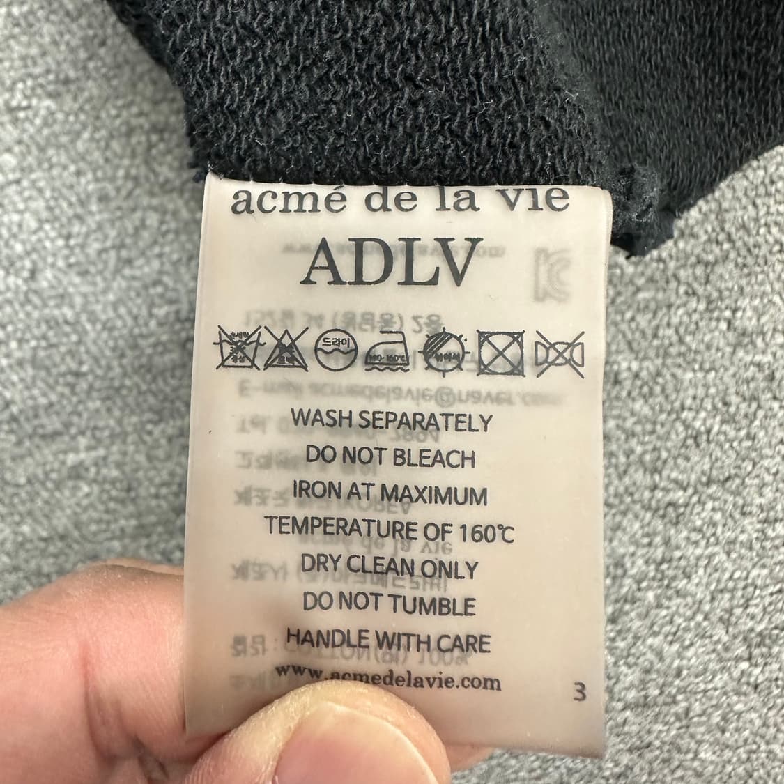 아크메드라비 맨투맨 상품이미지4