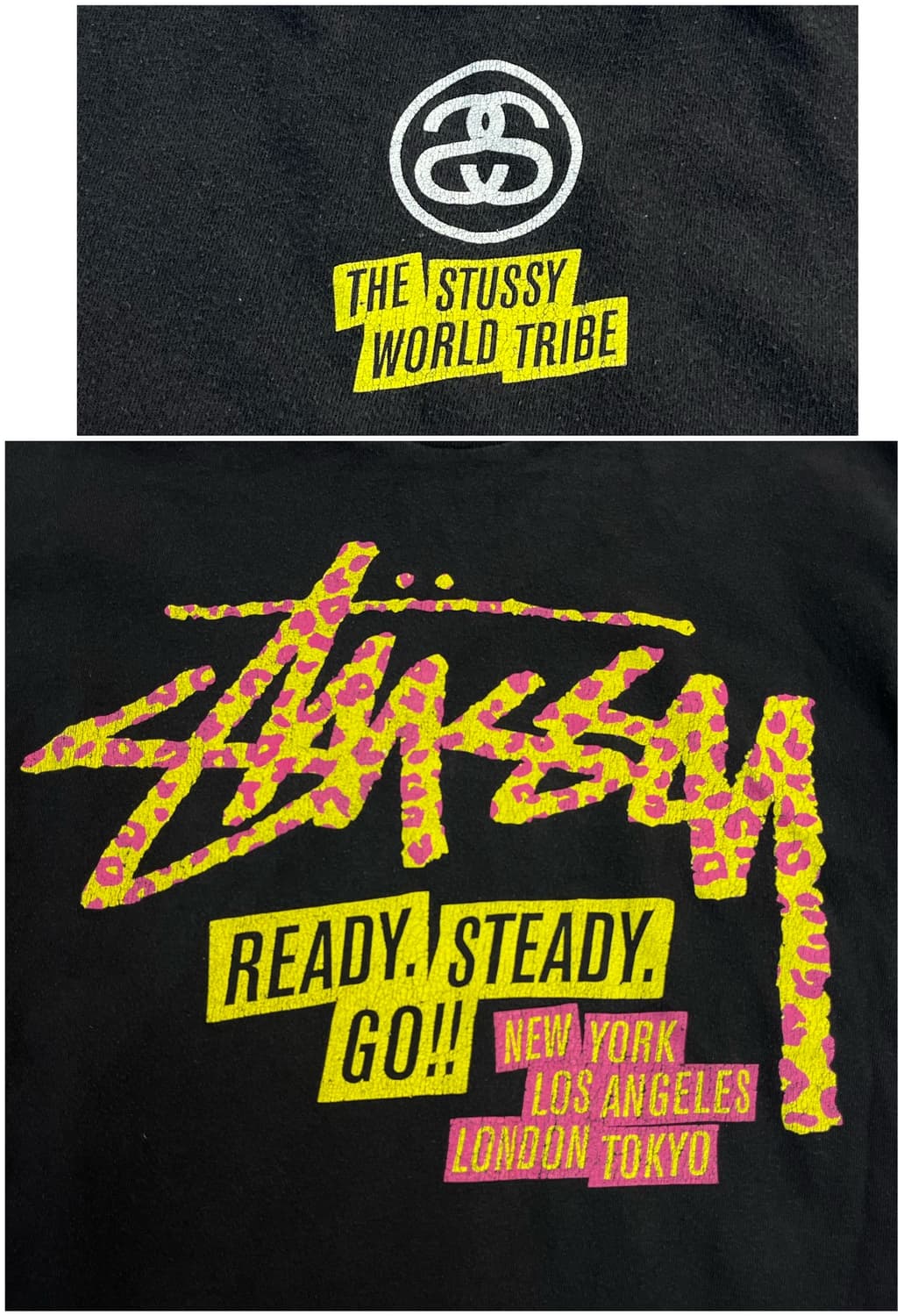 STUSSY × JOHN YATES 반팔티 블랙 M  #csz3829 상품이미지10