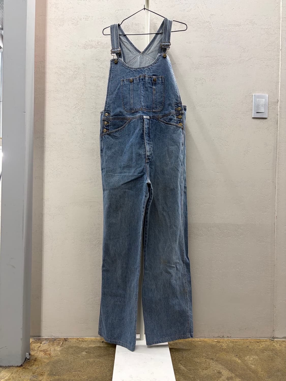 90s 마리떼프랑소와저버 데님 오버롤 상품이미지2