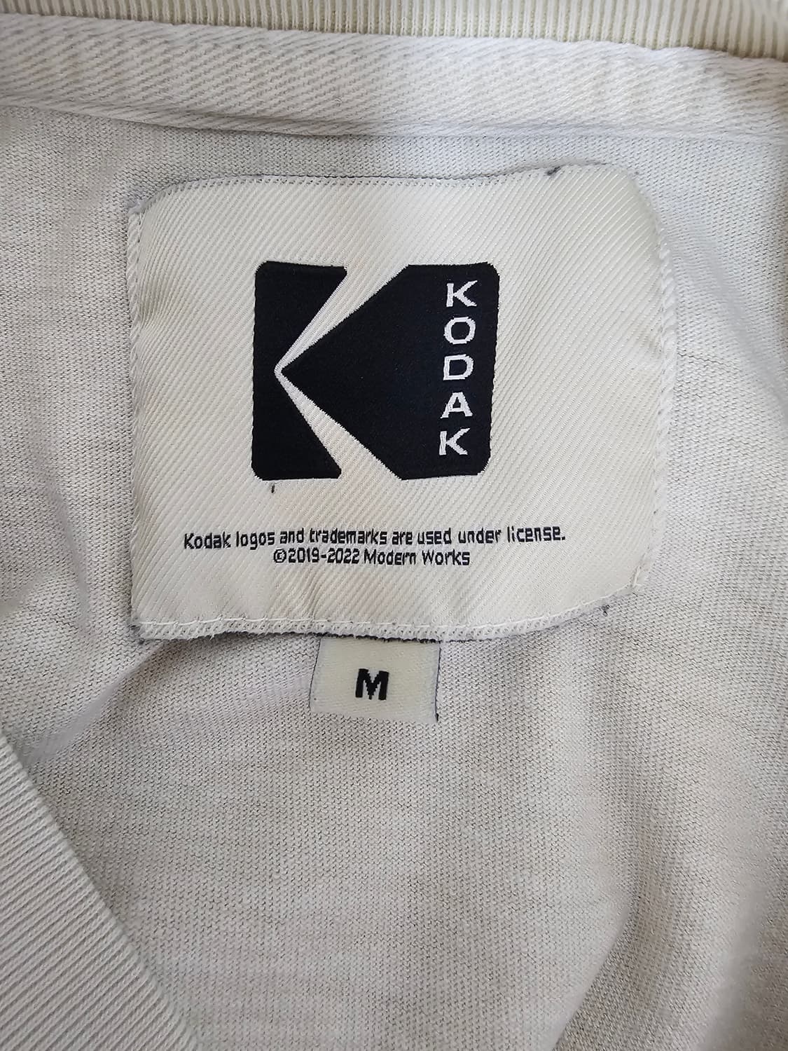 코닥 반팔티셔츠 M 오버핏 상품이미지3