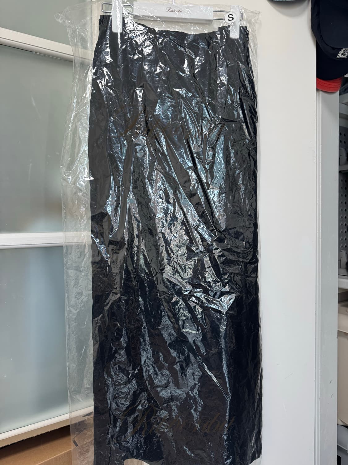 리본빛 벨벳 스커트 상품이미지2