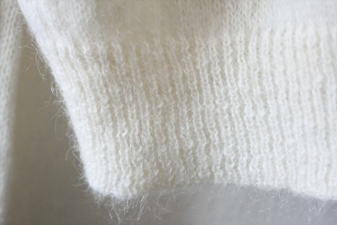 SAINT LAURENT 생로랑 모헤어 니트 스웨터 새제품 상품이미지7