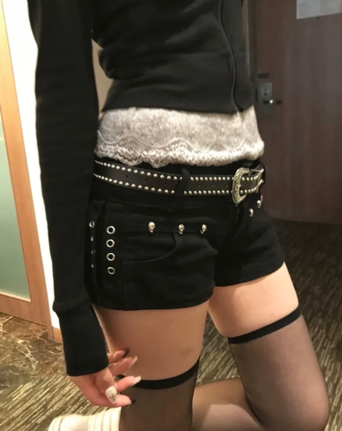 쿄이 kyoiii 레이스 슬리브+반바지 상품이미지3