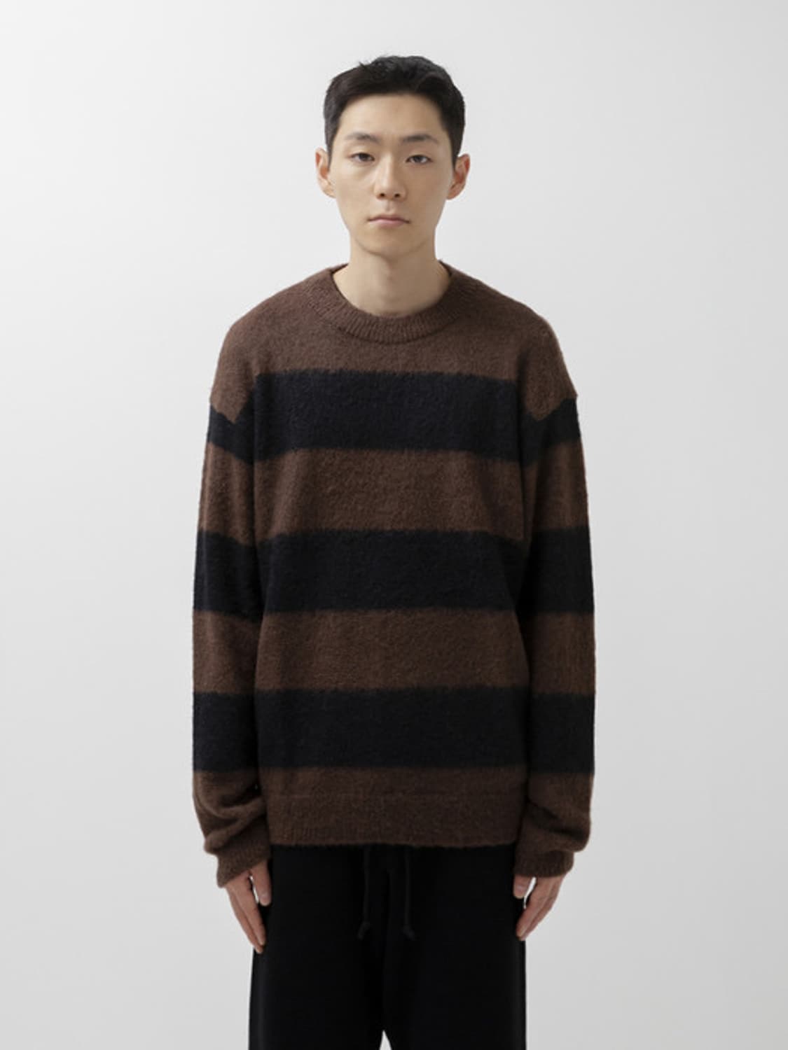 8division 모헤어 보더 스트라이프 스웨터 상품이미지1