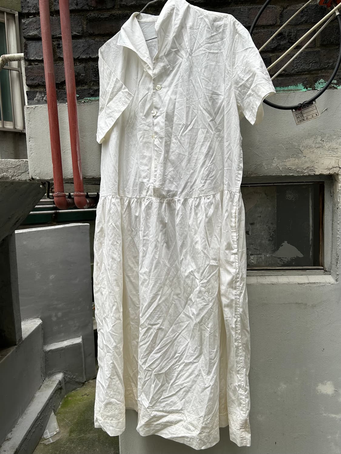 *데드스탁* HAI 이세이미야케 롱 원피스 상품이미지1