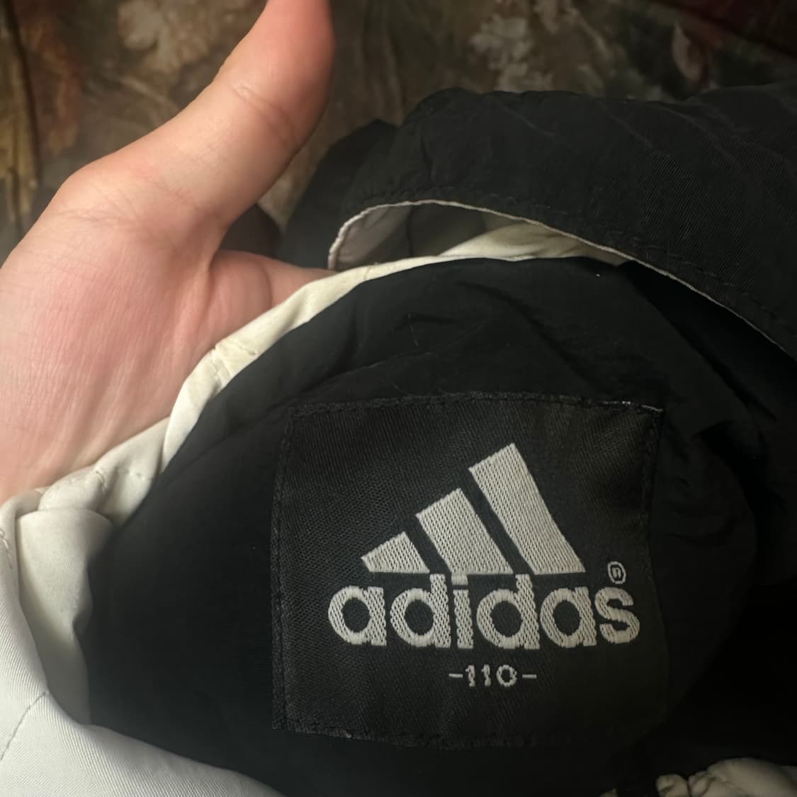 아디다스 올드스쿨 퍼포먼스로고 블랙후드점퍼 110 상품이미지4