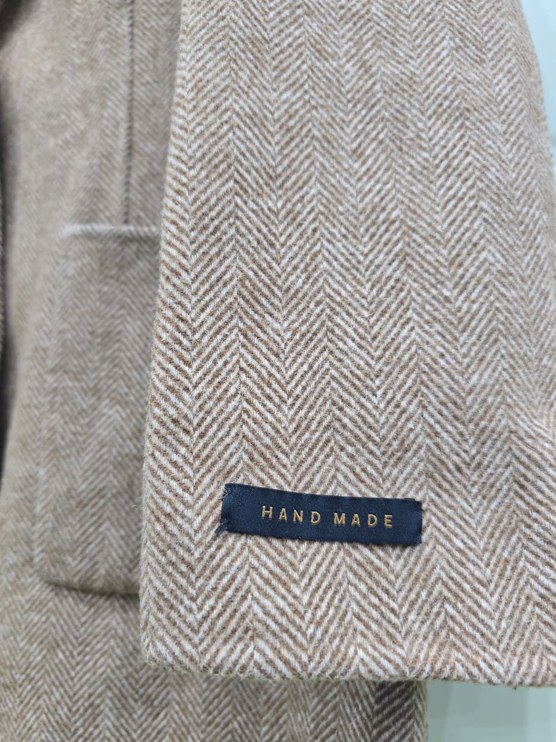 ZIO 송지오 헤링본 자켓 브라운 상품이미지3