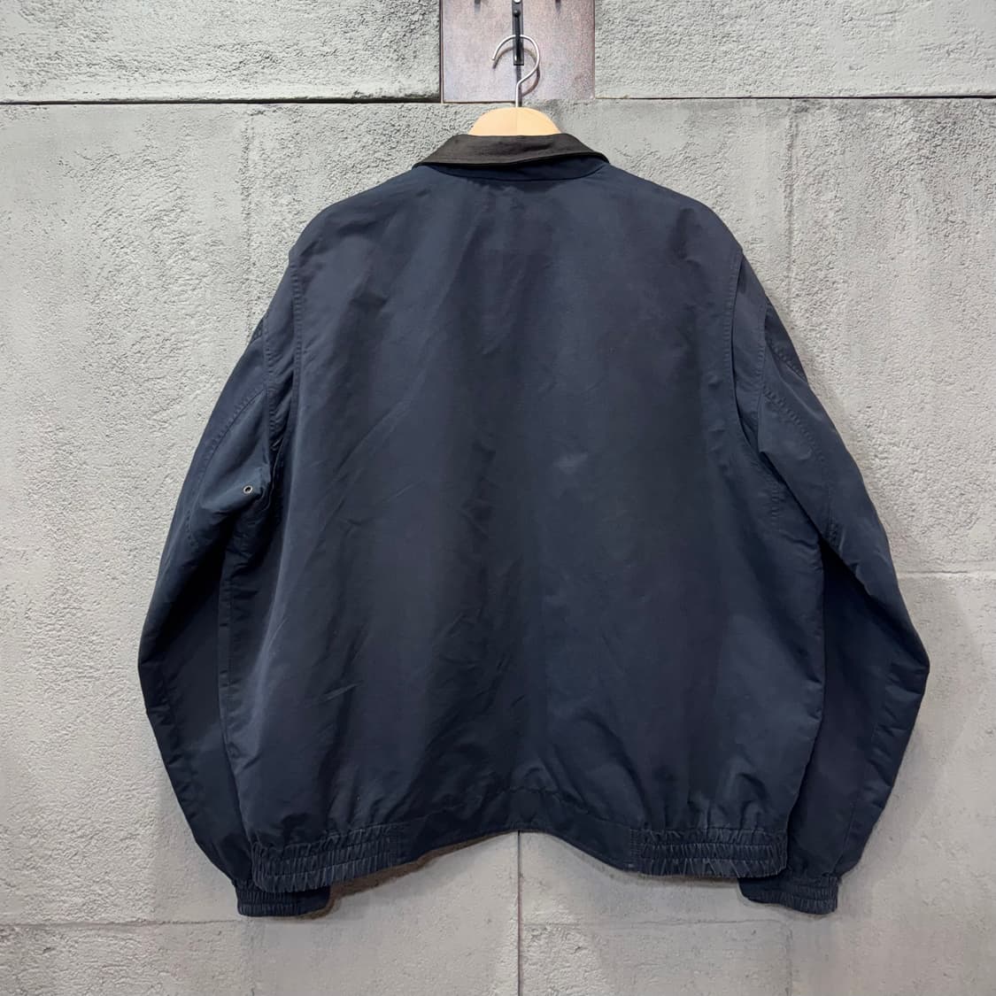 90s 엘엘빈 LLBean 레더 카라 블루종 자켓 (2XL) 상품이미지5