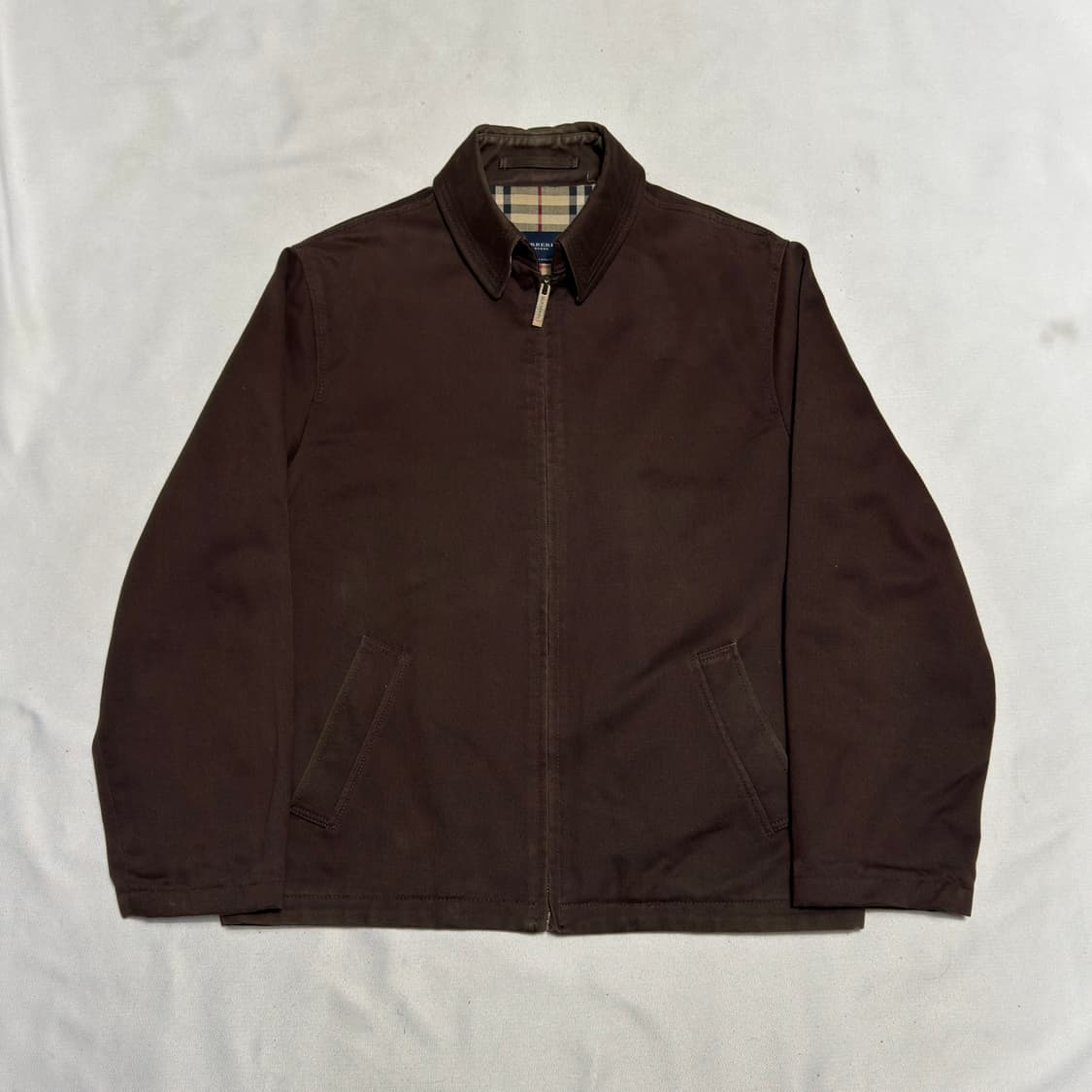 XL 버버리 클래식 브라운 해링턴 자켓 상품이미지2