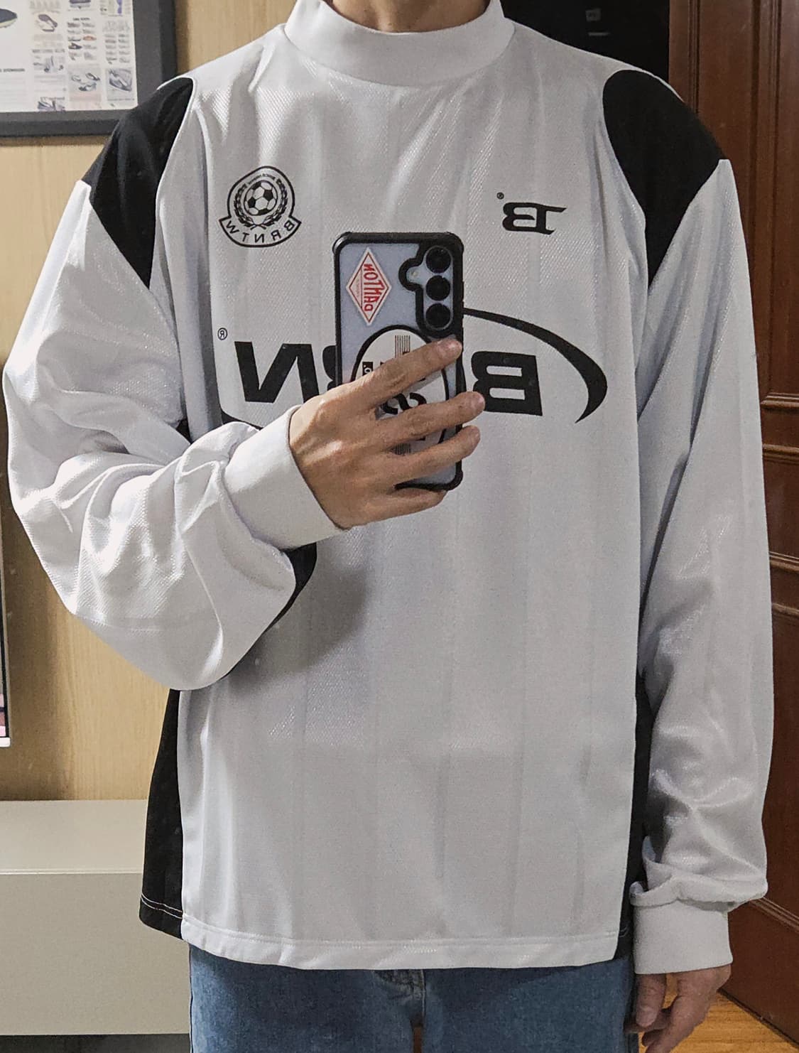 (착샷) 본투윈 싸커 져지 롱슬리브 상품이미지8